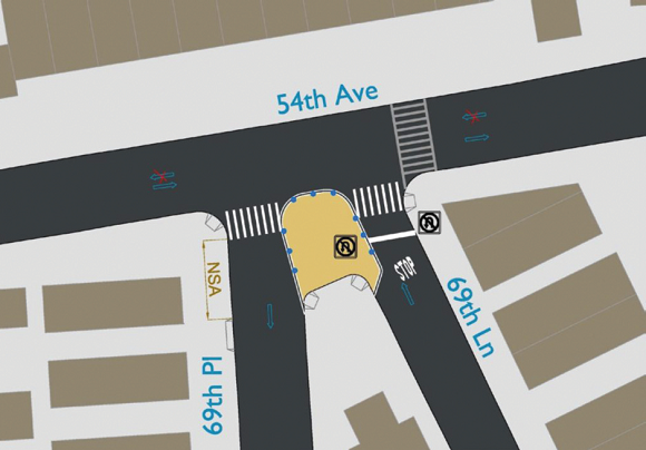 BERRY BITS: 54th Avenue converted to one-way