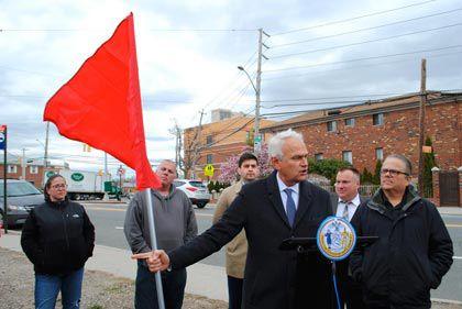 Holden raises a red flag over Midville sewer project