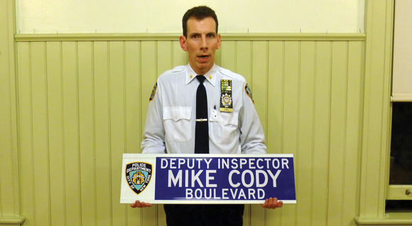 Deputy Inspector Cody Transferred to 115th Precinct