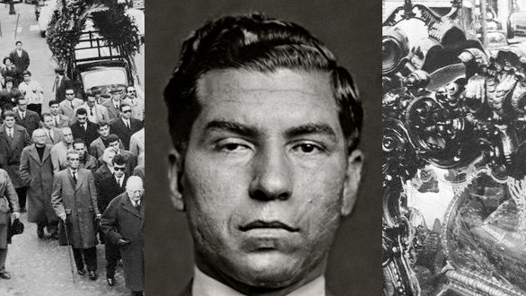 AMAZING STORIES: Luciano is Buried in Queens Vault