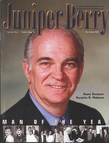 The Juniper Berry March 2002 Cover