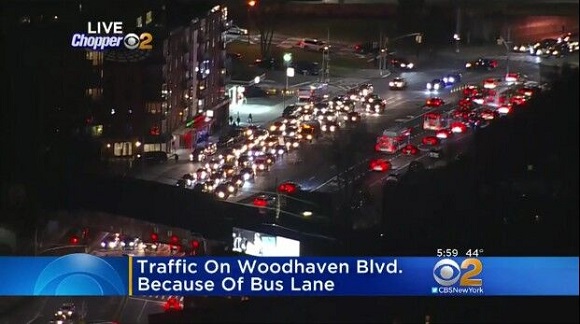 Things That Are Dumb: DOT thinks Woodhaven Blvd traffic not affected by new design