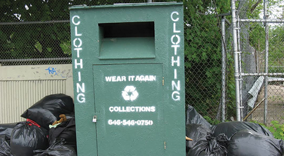 ILLEGAL COLLECTION BINS