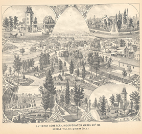 History of Middle Village and the Lutheran Cemetery
