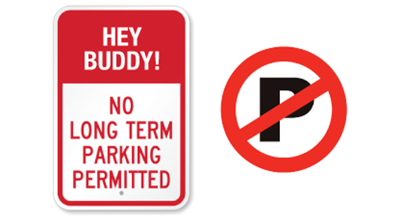 No Extended Parking