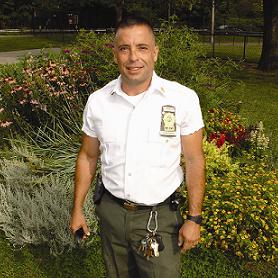 Park Supervisor Rico Albarcarys—on his way to Iraq