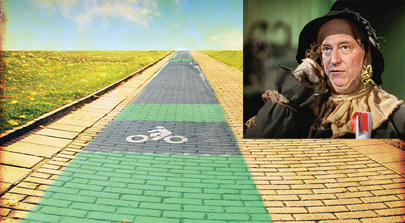 NYC Bicycle Lanes: No Yellow Brick Roads