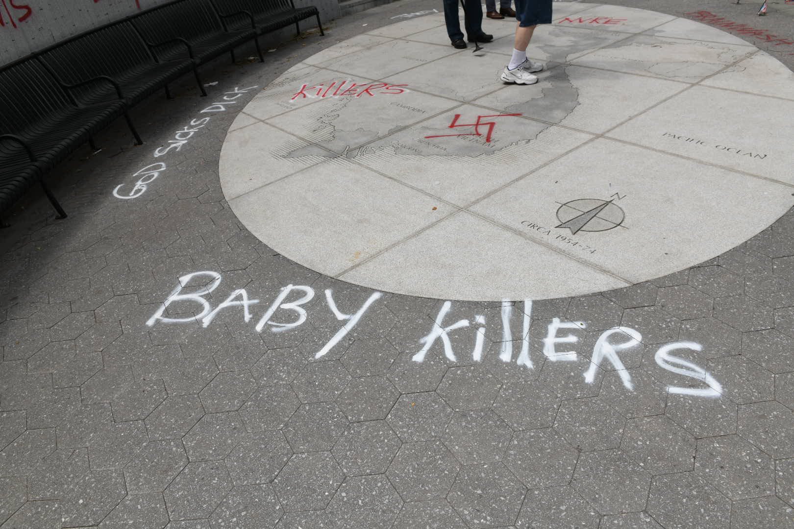 Queens Vietnam Veterans Memorial at Elmhurst Park vandalized