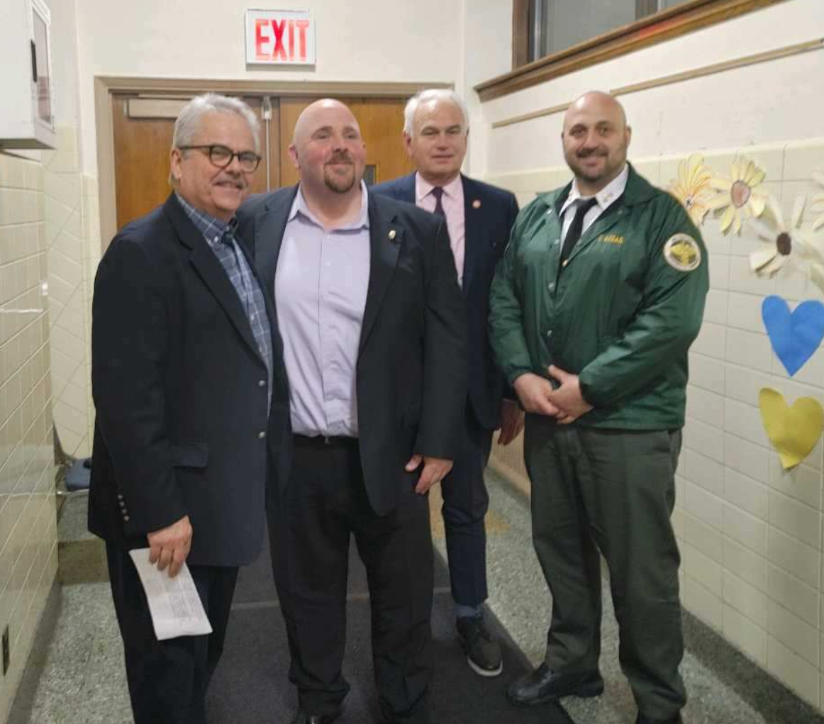 Grayson honored at JPCA’s April Town Meeting