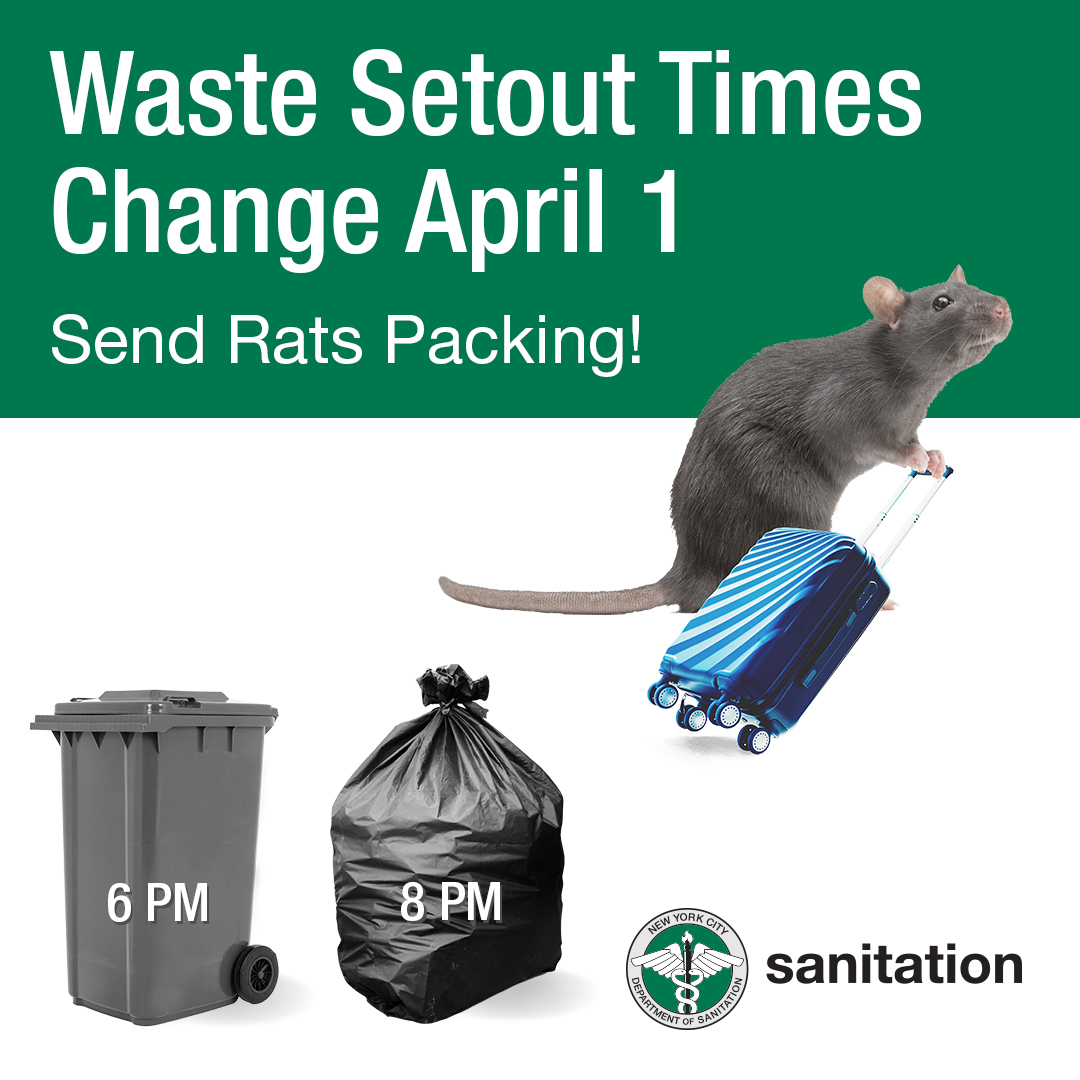 <strong>Waste Setout Times Will Change on April 1, 2023</strong>