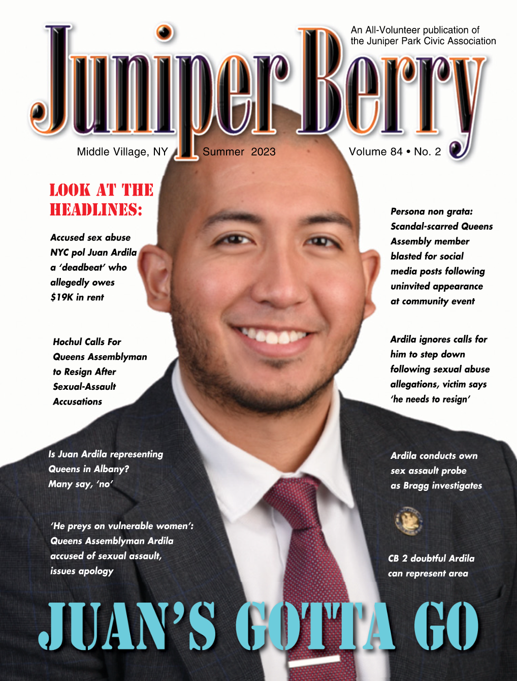 The Juniper Berry June 2023 Cover