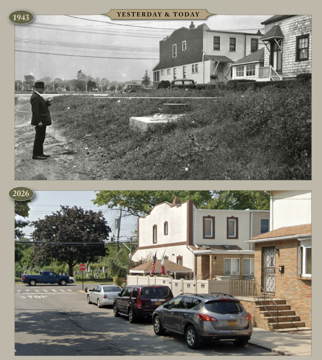 Yesterday & Today: 62nd Avenue – Looking West Toward 69th Street
